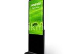 55-Inch Advertising Touch Display Kiosk