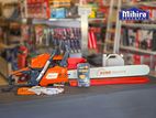 58cc 22" Chainsaw chain saw machine KHM 681 චේන්සෝ චේන් සෝ