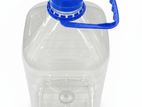 5L Heavy-Duty Plastic Water Bottle with Carry Handle