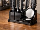 5Pcs Hair Comb Set with Mirror Holder – Salon Styling Kit