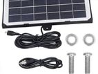 5V Solar panel with cable & bracket