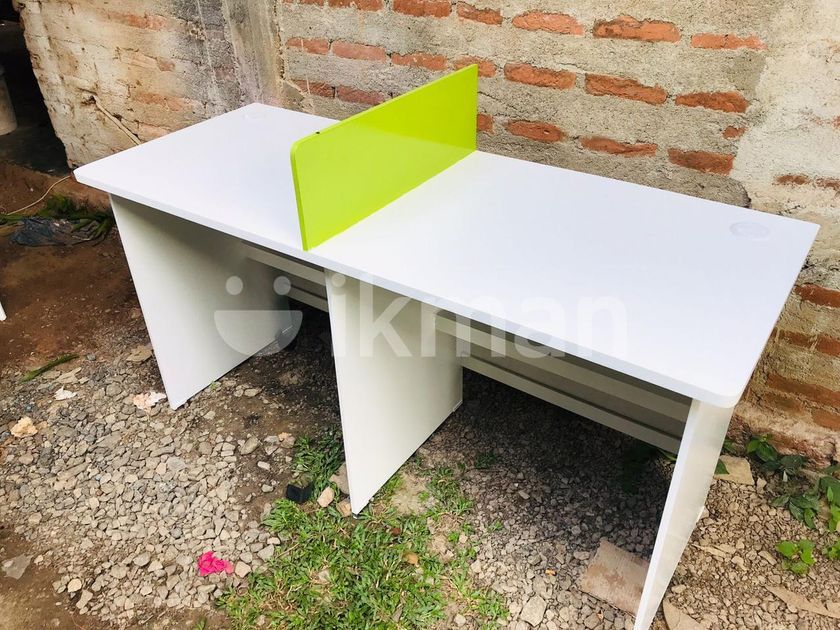 5x2ft White MDF Workstation Office Table Kottawa ikman