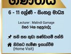 6-11 Maths Individual with Small group Home Visit Classes