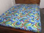 6 5 box bed with hybrid mattress (E-11)