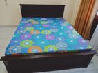 6 5 Box Bed with Mattress (queen size) (E-6)