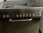 6 Burner Cooker with Electric Oven