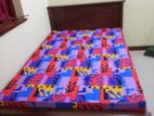 6 by 4 box bed with mattress (E-12)