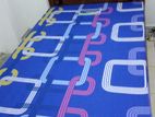 6 by 4 box bed with mattress (E-12)