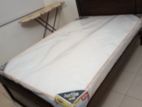 6 by 4 box bed with spring mattress (E-9)