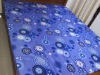 6 by 5 arch bed with mattress (queen size ) (E-11)