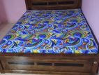 6 by 5 box bed with hybrid mattress (E-27)