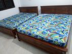 6 by (72-72) box bed with mattress (E-05)