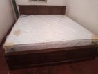 6 by box bed with spring mattress (E-20)