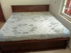 6 by box bed with spring mattress (E-20)