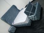 6 by divan bed with spring mattress full set (G-13)