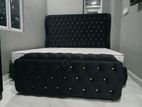 6 by divan bed with spring mattress (G-19)
