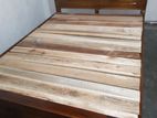 6 by teak box bed (72-72) (B-18)