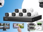 6 CH CCTV Camera Systems Full-Color / Full-HD