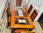 6 Chair Dining Table Teak