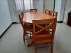 6 Chairs Dining Table
