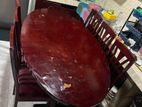 6 Chairs Dining Table Set