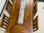 6 Chairs Mahogany Dining Table
