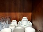 6 Cup Porcelain Tea Set
