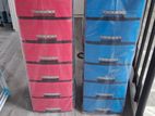 6 Drawer Plastic Cupboard