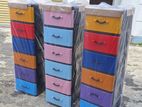 6 Drawer Plastic Cupboard Sets