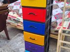 6 Drawer Plastic Cupboards