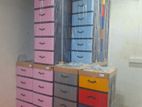 6 Drawer Plastic Cupboards