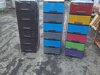 6 Drawer plastic cupboards