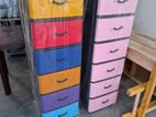 6 Drawer Plastic Cupboards