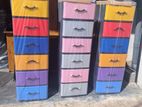 6 Drawer plastic cupboards