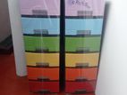 6 Drawer plastic cupboards