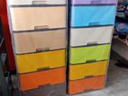 6 Drawer plastic cupboards large