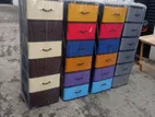 6 Drawer Plastic Cupboards Office Cupboard