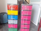 6 Drawer plastic cupboards sets