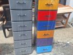 6 Drawer Plastic Cupboards Sets