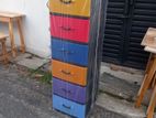 6 Drawer Plastic Cupboards Sets