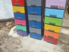 6 Drawer plastic cupboards sets