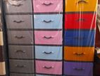 6 Drawer Plastic Cupboards Sets