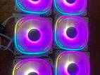 6 Fan Kit White Color (ARGB)