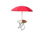 6 Ft Garden Beach Umbrella with Table