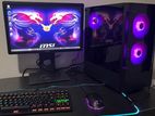 6 Gen Full Set I5 8gb 240 Gb+500 Gb Gaming PC UniT