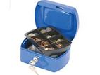 6 Inch Cash Box - Blue Color