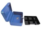 6 Inch Cash Box Blue Color -