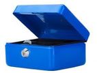 6 Inch Cash Box - Blue Color"