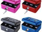 6-inch Petty Cash Box available in multiple colours and sizes