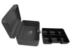 6 Inch Safe Petty Cash Box - Black Color